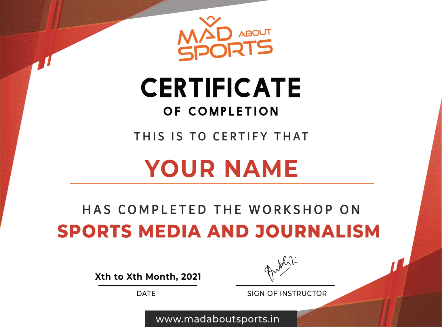 Sports Media & Journalism Mad About Sports