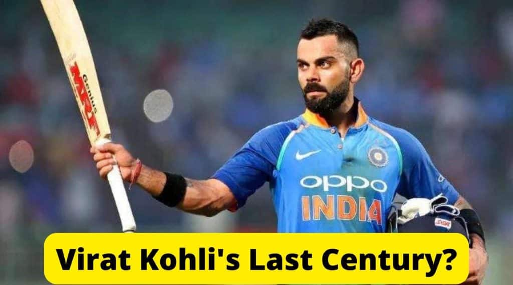 When did Virat Kohli last scored century in international cricket