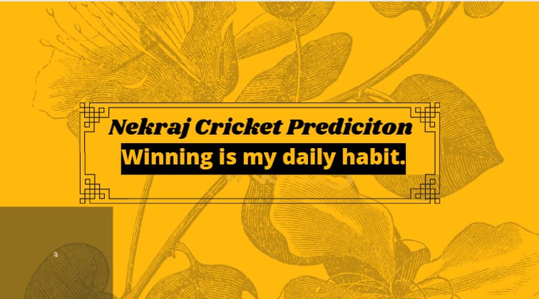 Nekraj cricket prediction