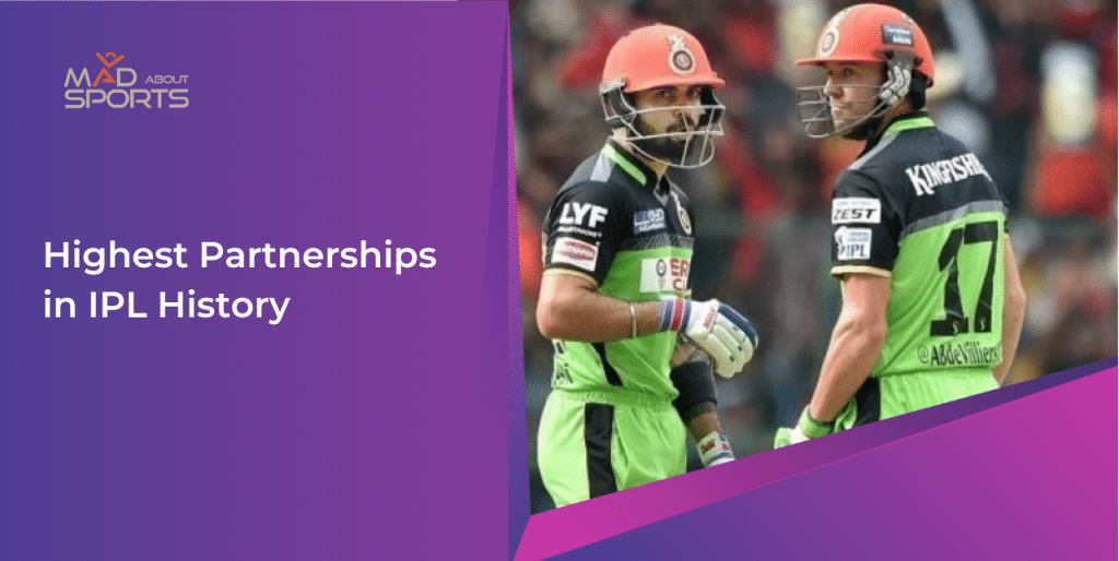 highest partnership in IPL history