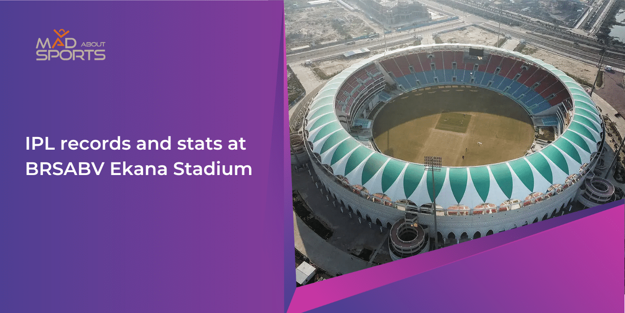 IPL records and stats at BRSABV Ekana Stadium Mad About Sports